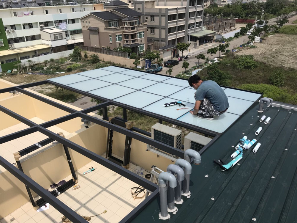 彰化白鐵採光罩工程