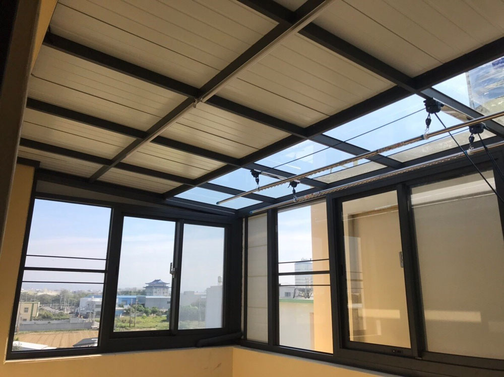 秀水採光罩與雙層鋼板