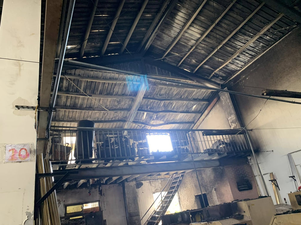彰化秀水 200坪失火廠房翻修